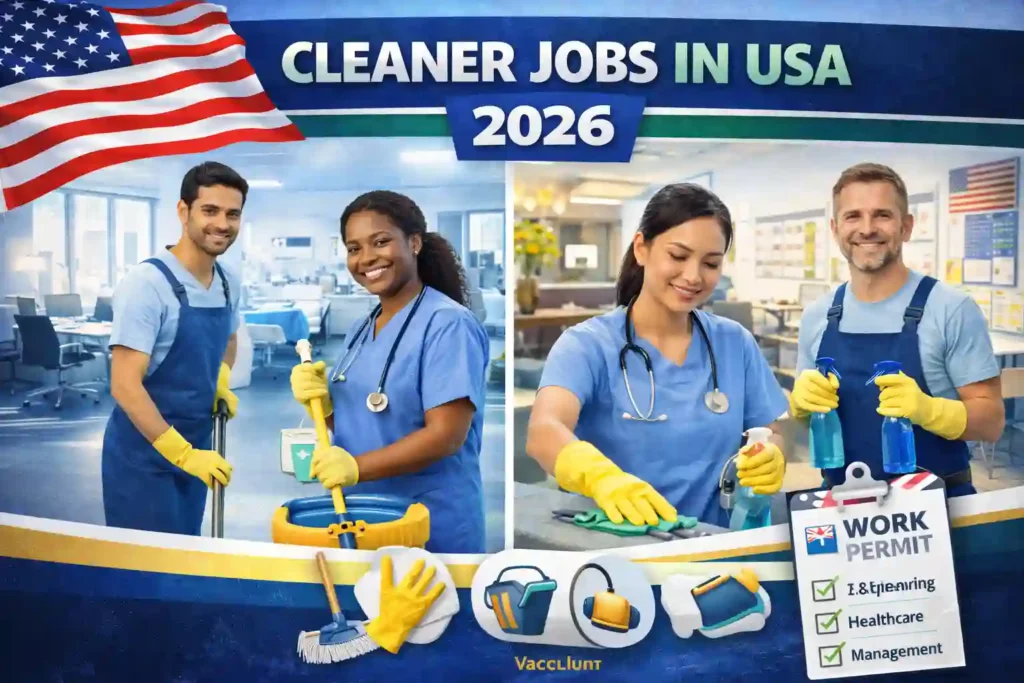 Cleaner Jobs in the USA With Visa Sponsorship in 2026