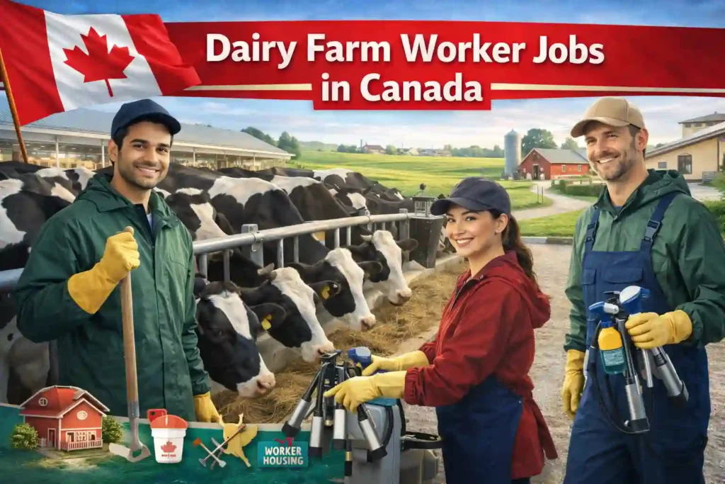 Dairy Farm Worker Jobs in Canada