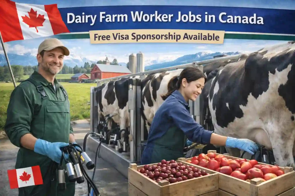 Dairy Farm Worker Jobs in Canada