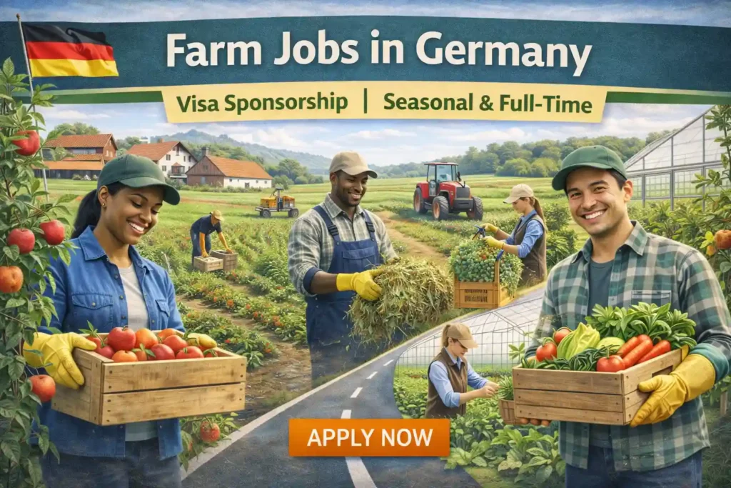 Farm Jobs in Germany for Foreign Workers