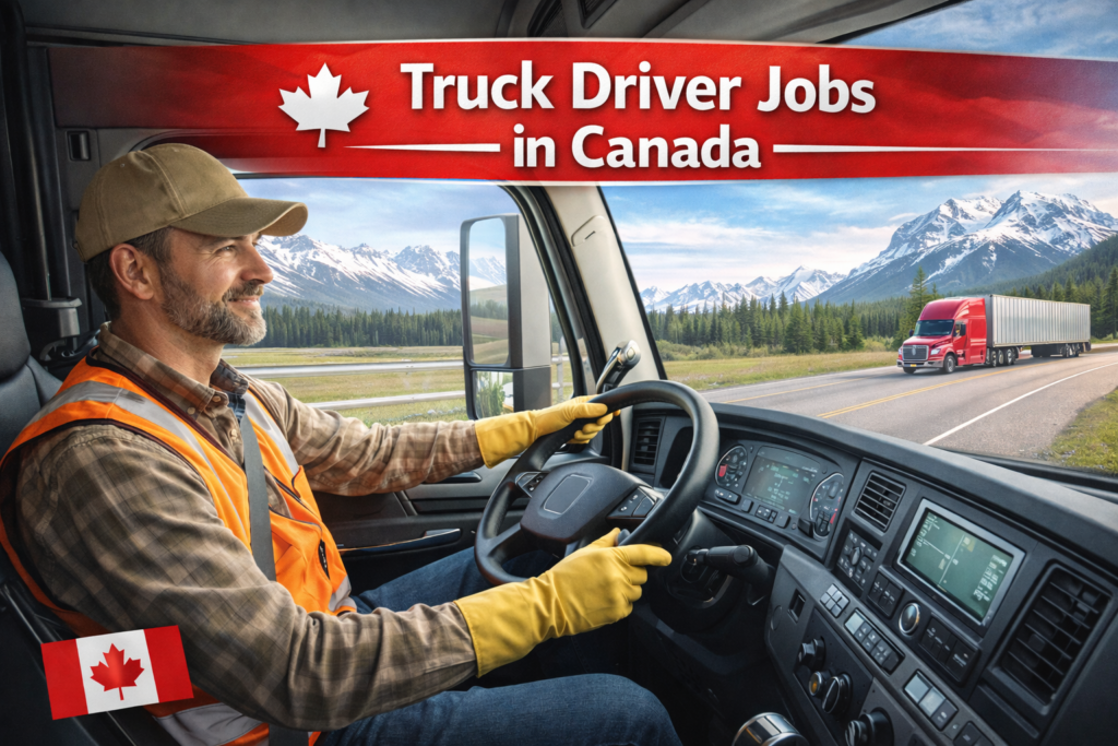 How to Apply for Truck Driver Jobs in Canada for Foreign Workers – Step-by-Step Guide