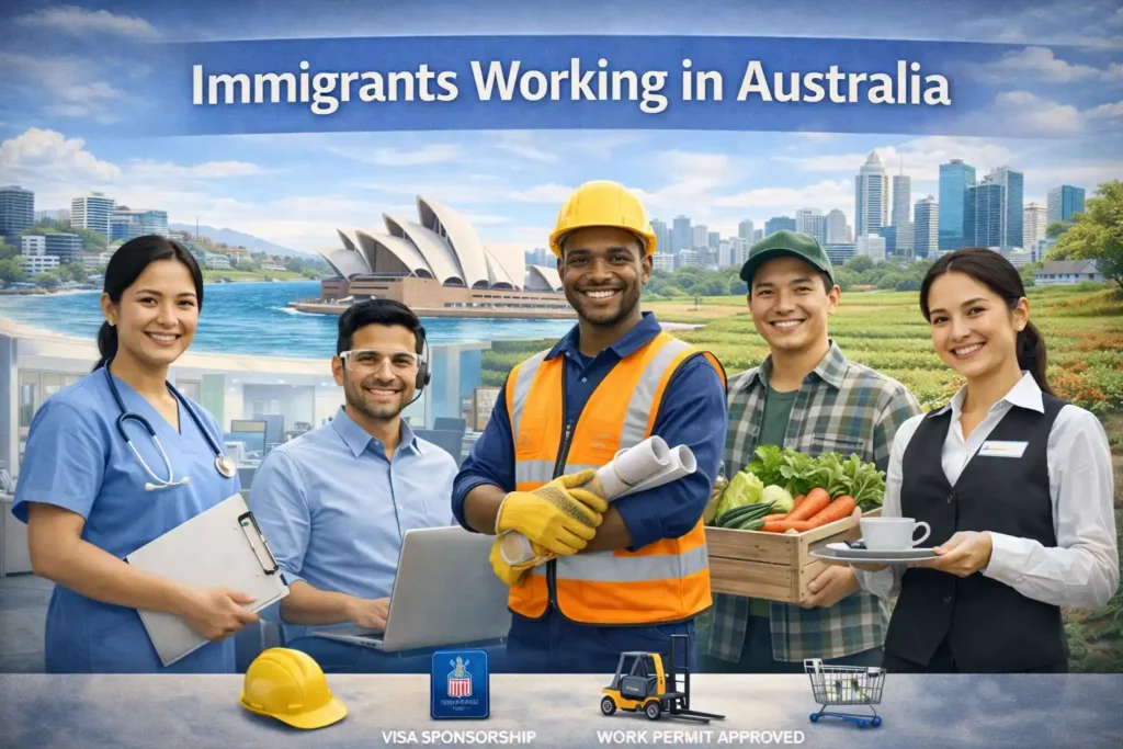 Jobs in Australia for Immigrants Opportunities