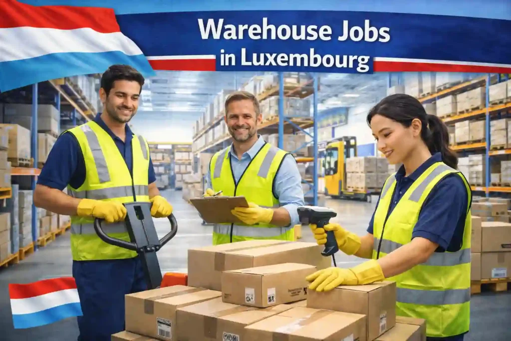 Warehouse Jobs in Luxembourg for Foreigners with Visa Sponsorship